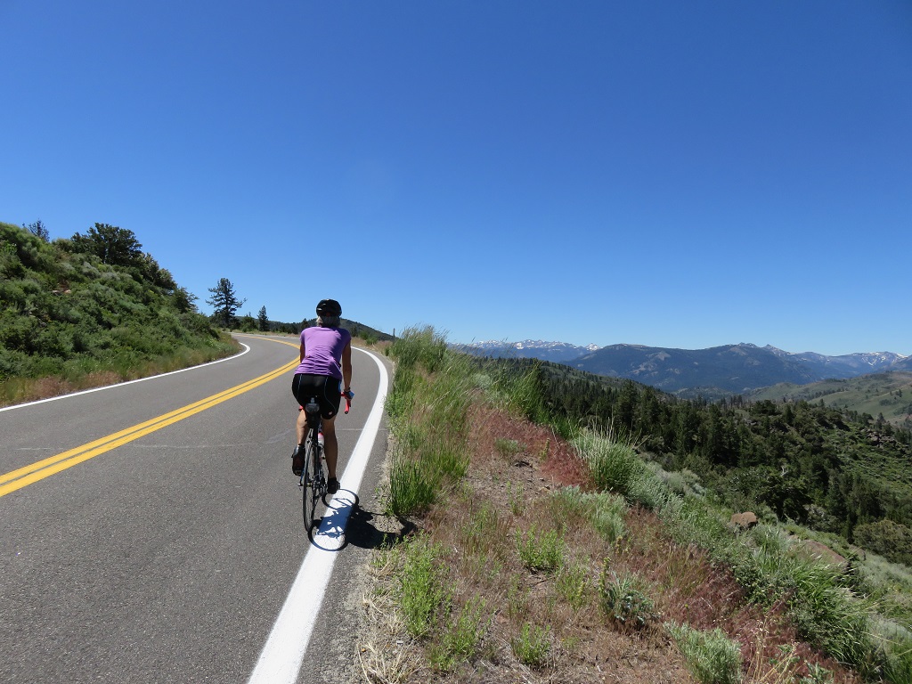 Climbing the Backside of Monitor Pass