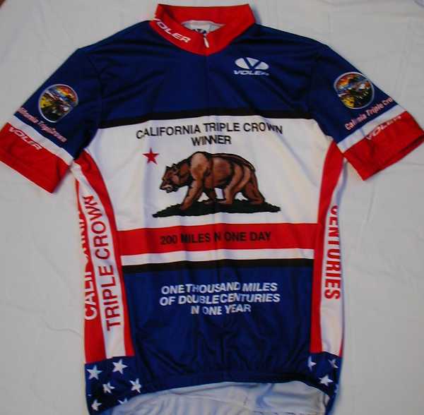 Front of new Voler Blue 1000 Mile Club Jersey