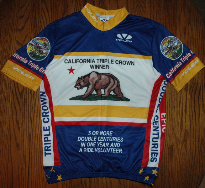 Front of new Voler Gold 1000 Mile Club Jersey